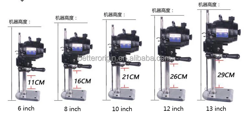 TLF حار بيع مقص قطع النسيج الكهربائي مع سمك القطع 29cm