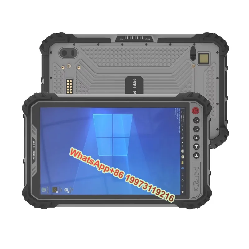 8 بوصة I5 Win 10 Pro تابلت متين كمبيوتر لوحي صناعي 8G Ram 256G Rom 4G Lte Wifi BT GPS NFC 2D باركود اختياري