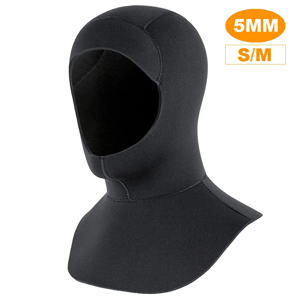 Duikkap Duikhoed 3mm/5mm Neopreen Rekbare Thermische Wetsuit Cap Scuba voor Mannen Vrouwen Koud Water Zwemmen Snorkelen Surfen