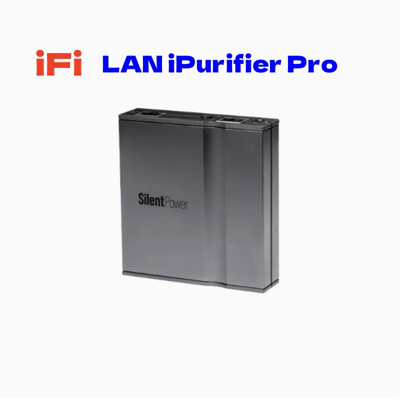 

IFi LAN IPURIFIER PRO Optical Isolation Brings Even Greater Silence Ethernet Noise Filter with Optical Isolation for Streamers A