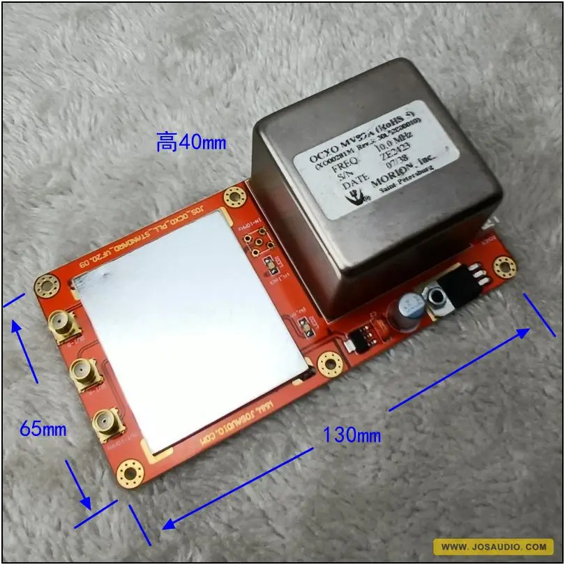 Hi Fi fever constant temperature crystal oscillator module OCXO 44.1K 48K 8.4672M 11.2896M with MV89