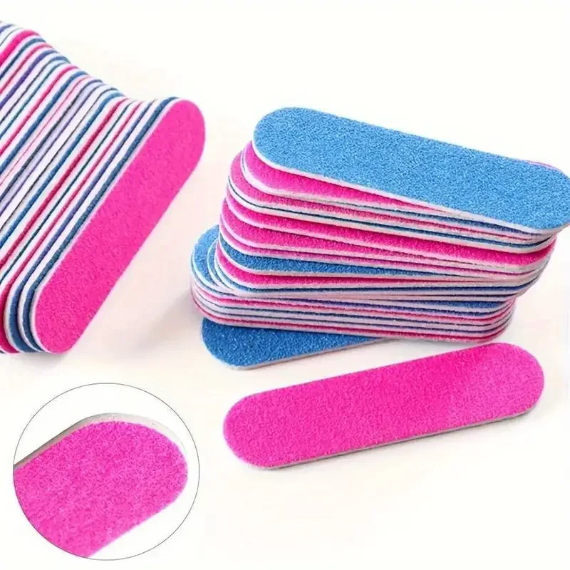 Doppelseitige Nagelfeilen Mini Holz Schleifpuffer Block Set für Gelpoliermittel Maniküre Pediküre Salon Professionelle Nail Art Tools – Detail 10