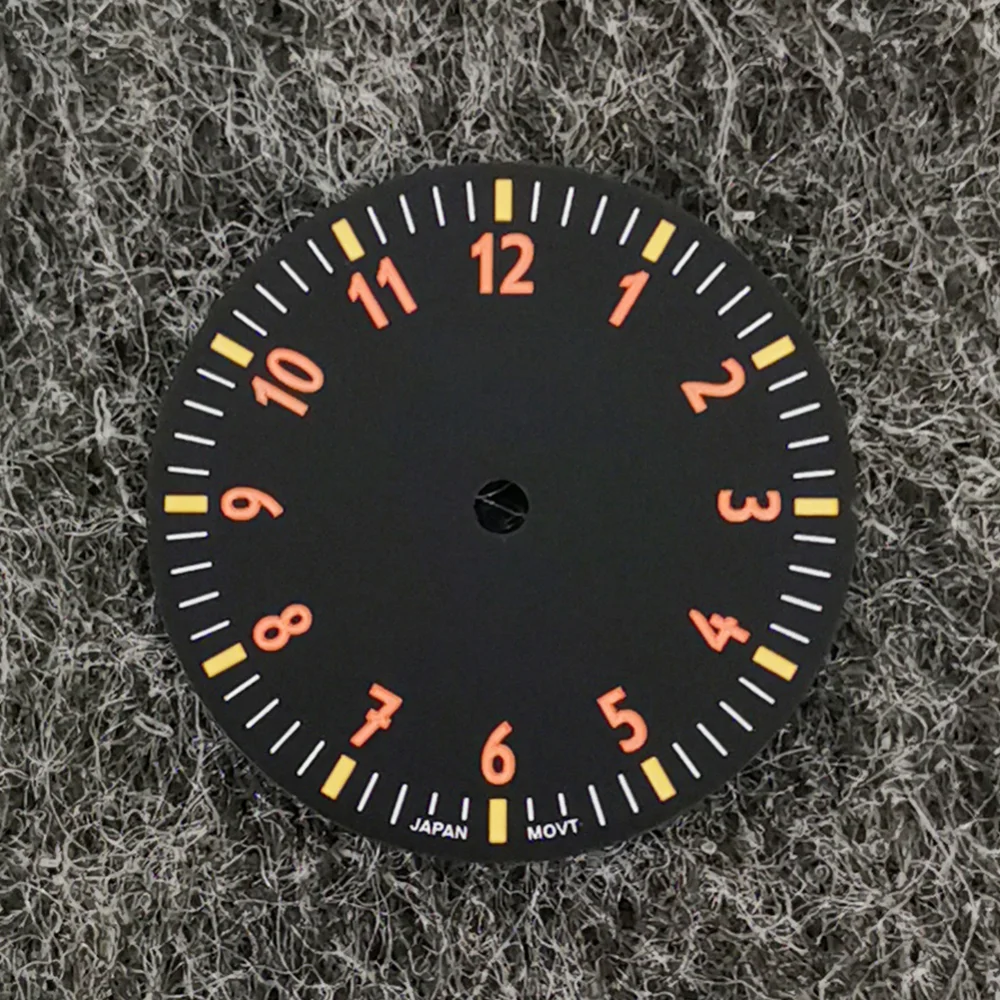 28.5MM Watch Dial Single Calendar No Calendar Watch Faces New Watch Modification Accessories for NH35/NH36/4R/7S Movement