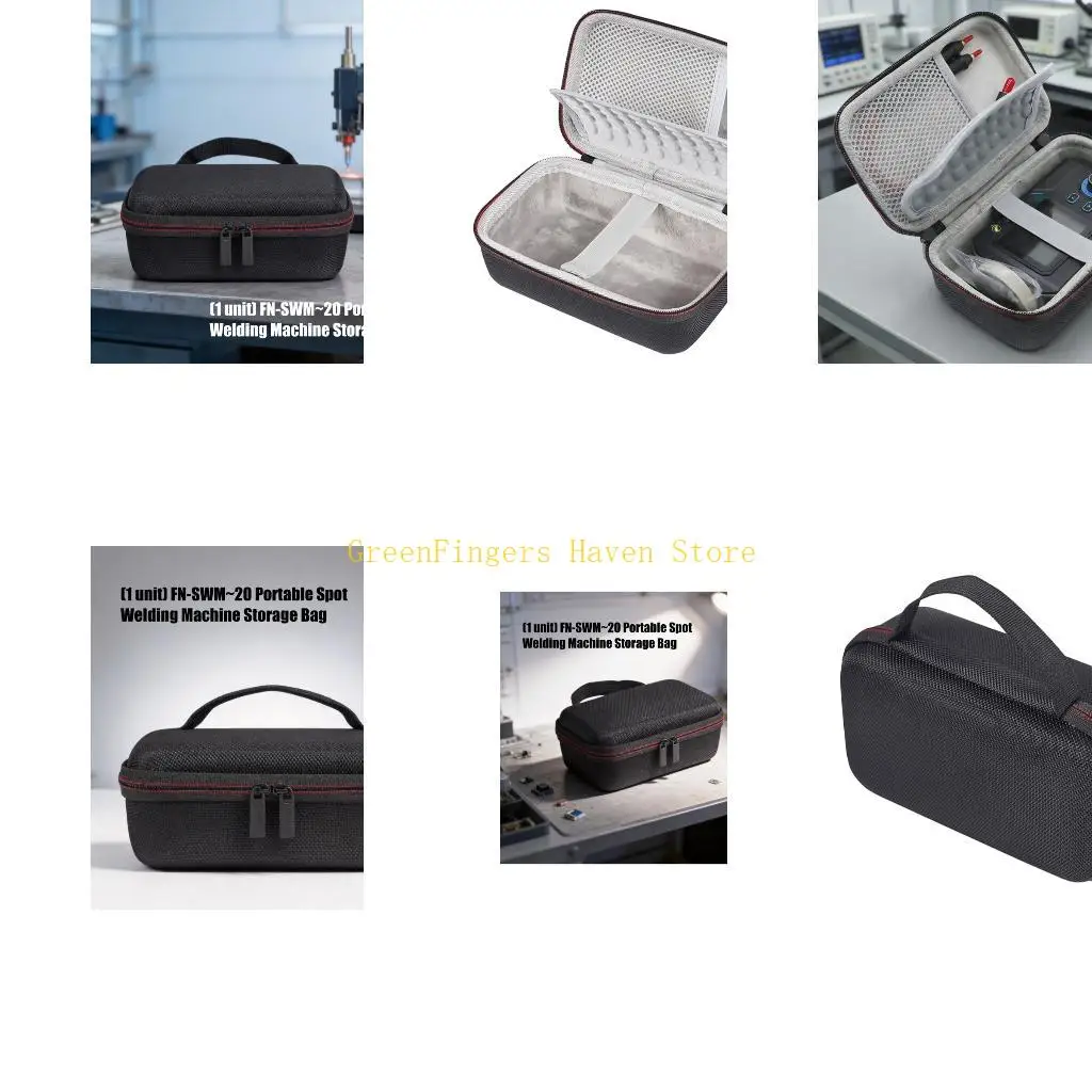 F68D Portable Welding Device Case for Spots Welder With EVA Shell and Top Handle