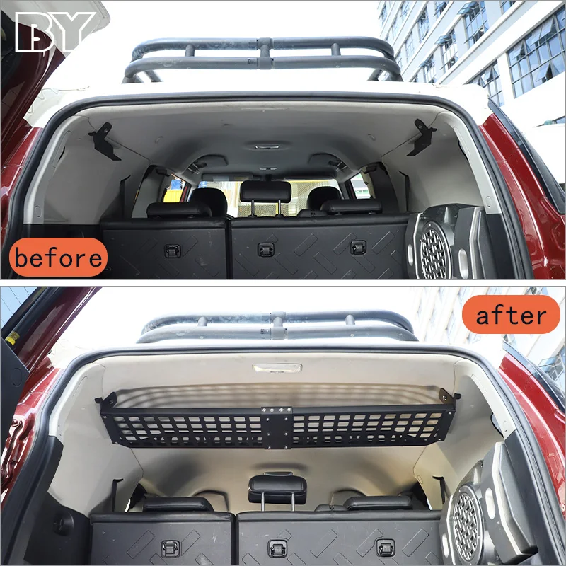 Car Roof Expansion Rack For Toyota FJ Cruiser 2007-2021 Storage Shelf Luggage Bracket Stowing Tidying Storage Interior Accessory