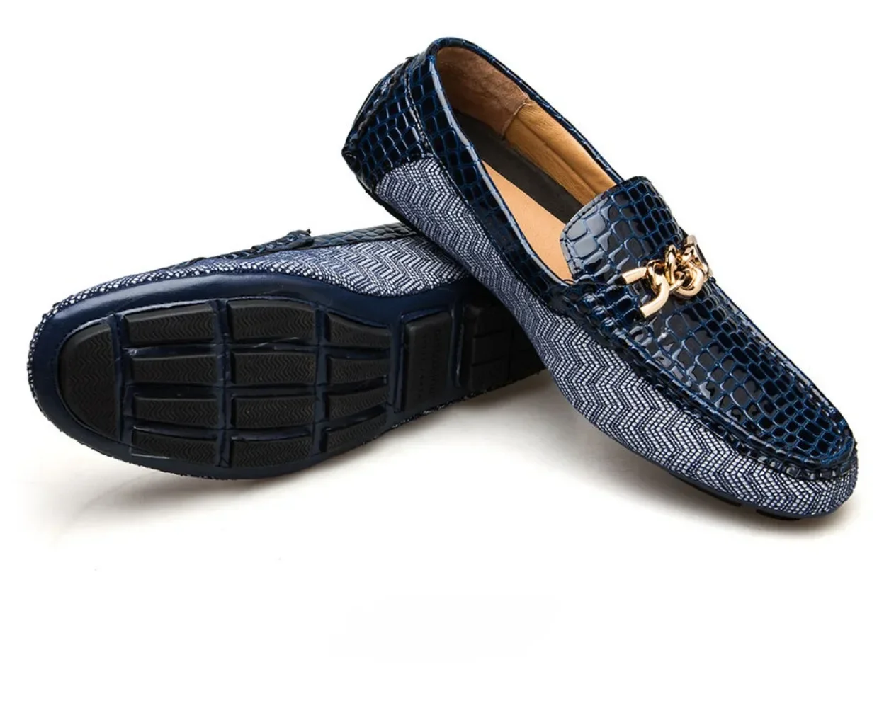 High Quality Pu Leather Men Loafers Slip on Mens Casual Shoes Fashion Flats Male Driving Shoes Moccasins Ten Colors Size 38-47