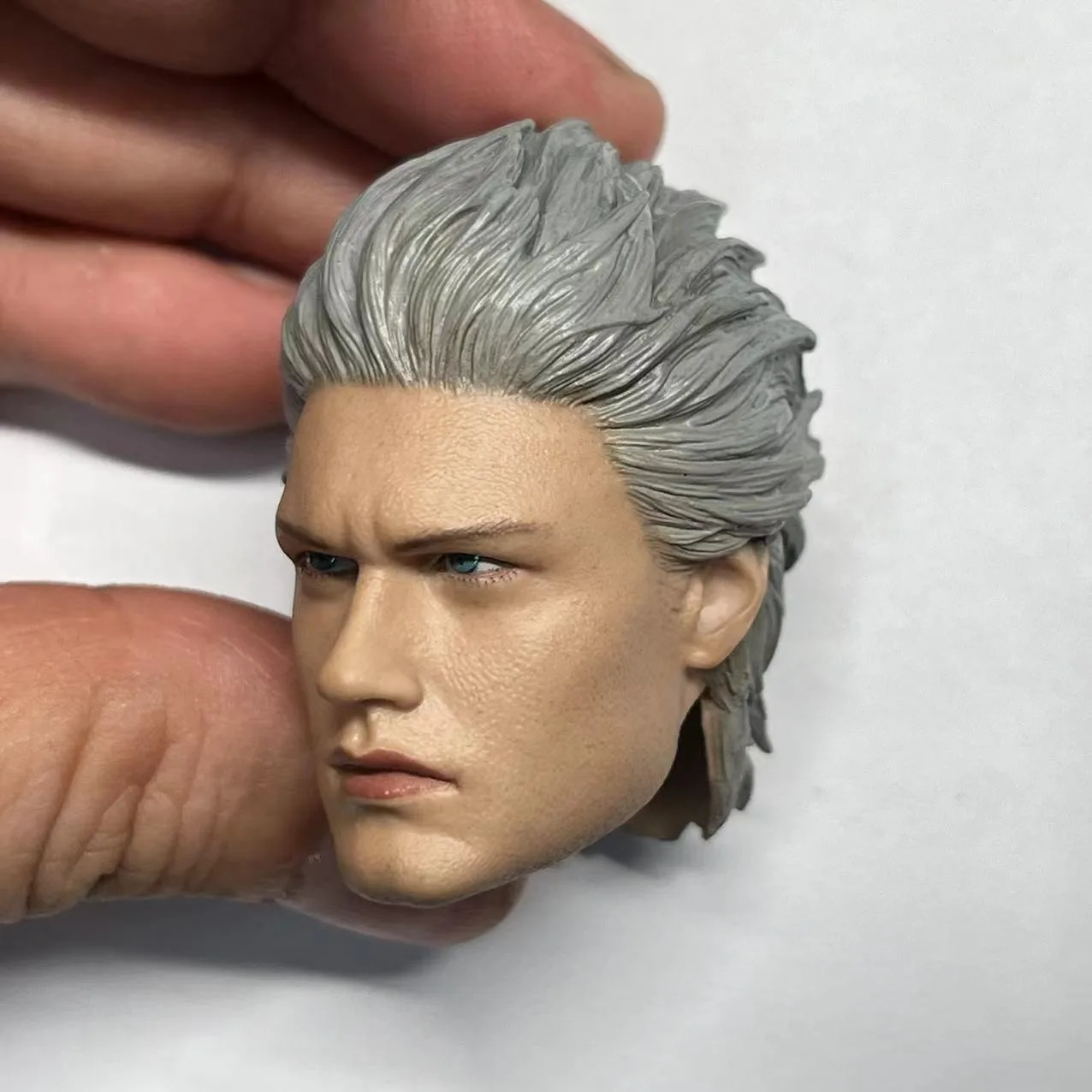 1/6 Scale male dolls head sculpt Vergil fit 12'' action figure body model