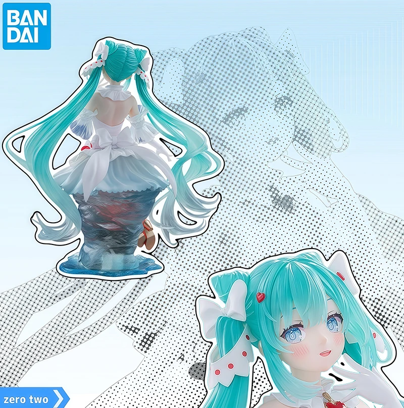 

В наличии натуральная BANDAI NAMCO BANPRESTO Хацунэ Мику EVOLVE Clearluxe ПВХ фигурка коллекционная фигурка игрушки настольное украшение подарок