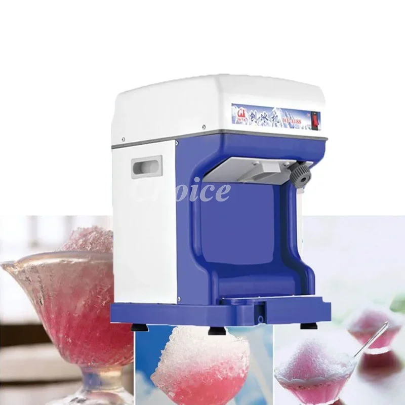 

Automatic Ice Chopper Smoothie Ice Making Machine 220v/110v Snow Cone Machine Electric Ice Crusher Shaver