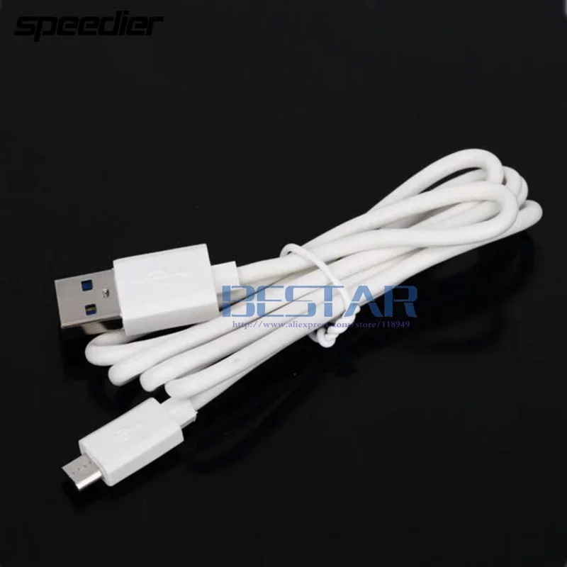 

Black & White 100cm 1M Micro USB male To USB 2.0 A male travel charging charge data 4pin Cable for android Xiaomi Samsung V8