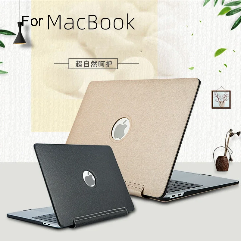 Leather Case for Mac Book Air 13 A2337 M1 Chip 2020 Pro Retina 11 12 15 16 Inch Laptop Protector Cover Sleeve for MacBook A2338