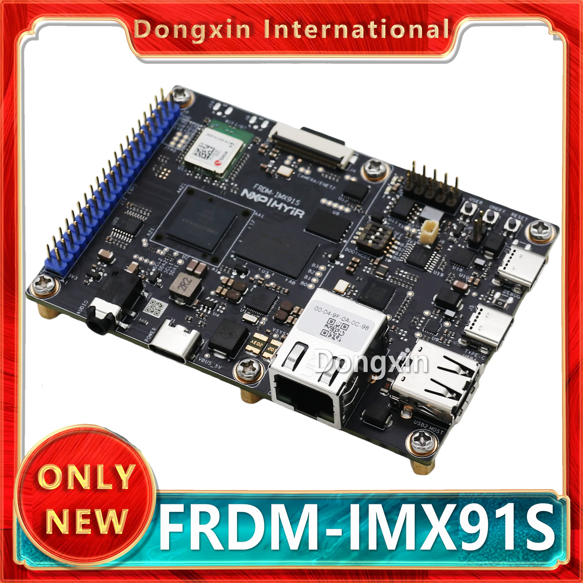 

FRDM-IMX91S FRDM-IMX91 uses the i.MX 91 application processor, and includes LPDDR4, NAND flash memory for fast boot,