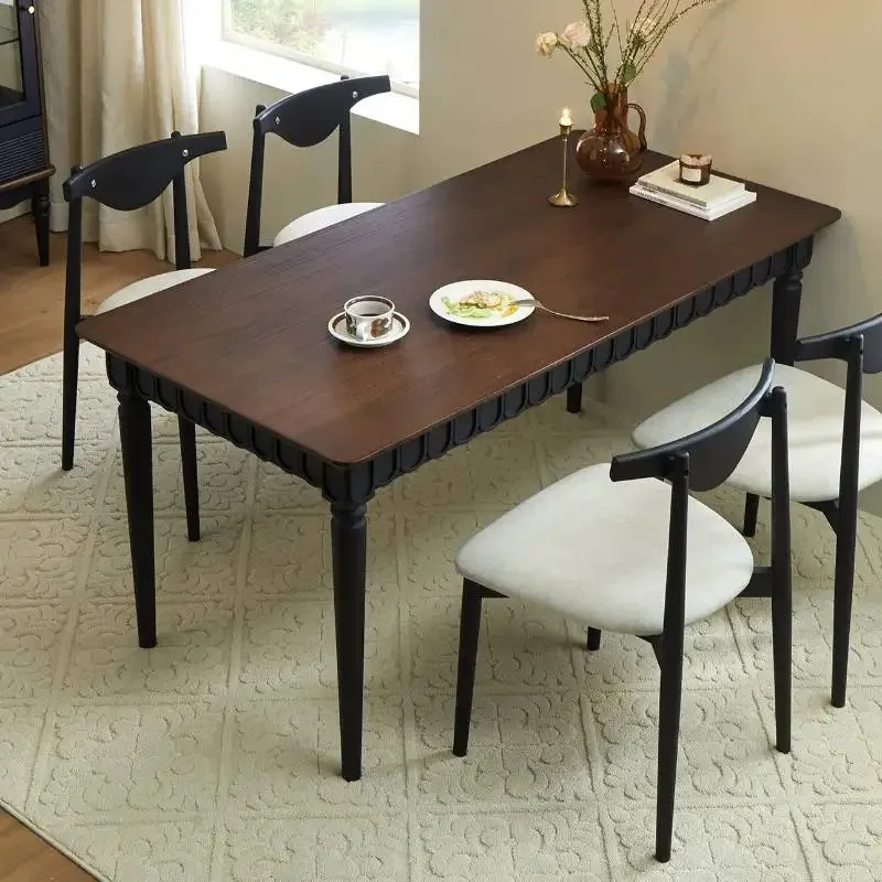 Room Decor Floor Unique Table Organizer Study Event Modern Office Dining Table Luxury Wood Juegos De Comedor Hotel Furniture