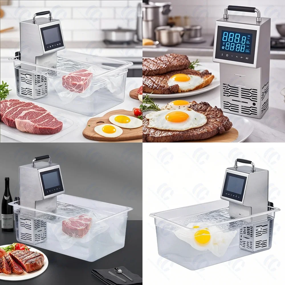 121hot Electric Automatic Digital Slow Cooker for Beef Stew Soup Broth Sous Vide for Kitchen Use