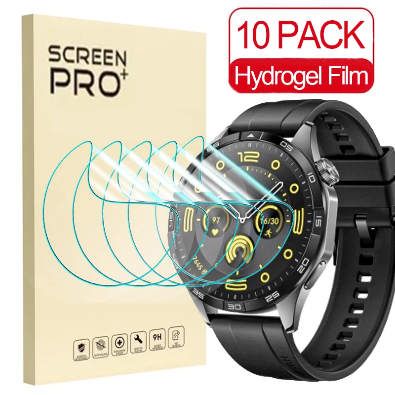 Soft Clear Hydrogel Protective Film For Huawei Watch GT4 37MM 41MM Smartwatch Screen Protector For Huawei GT 4 Accessories