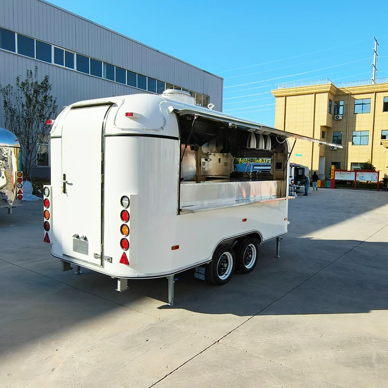 Przyczepa gastronomiczna ManufacturerDirect dostępna od ręki, szybka dostawa, mobilny sprzęt cateringowy, przyczepa gastronomiczna.