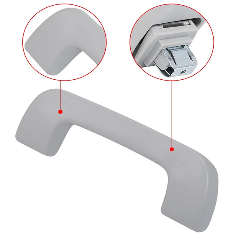 Empuñadura de techo para Audi, accesorio Original de color gris, negro, beige, delantero, trasero, izquierdo y derecho, A4, S4, A5, S5, A3, A1, Q3,