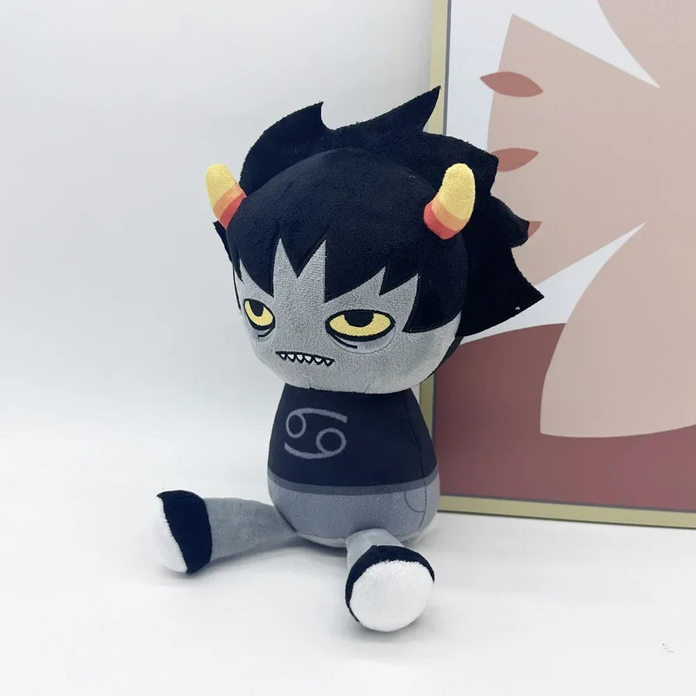 Zones estuck Karkat Peluche sans accoudoirs pour garçon, jouet en peluche, dessin animé de beurre, oreiller de canapé doux Anime pour enfant, cadeau d'anniversaire et de Noël