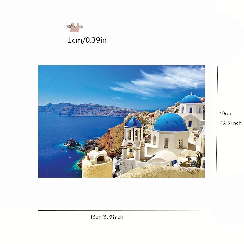 Parijs Straat Hoop Vuurtoren Droom Wereldserie 150 Mini Reageerbuis Puzzel Reizen Puzzel YC-M