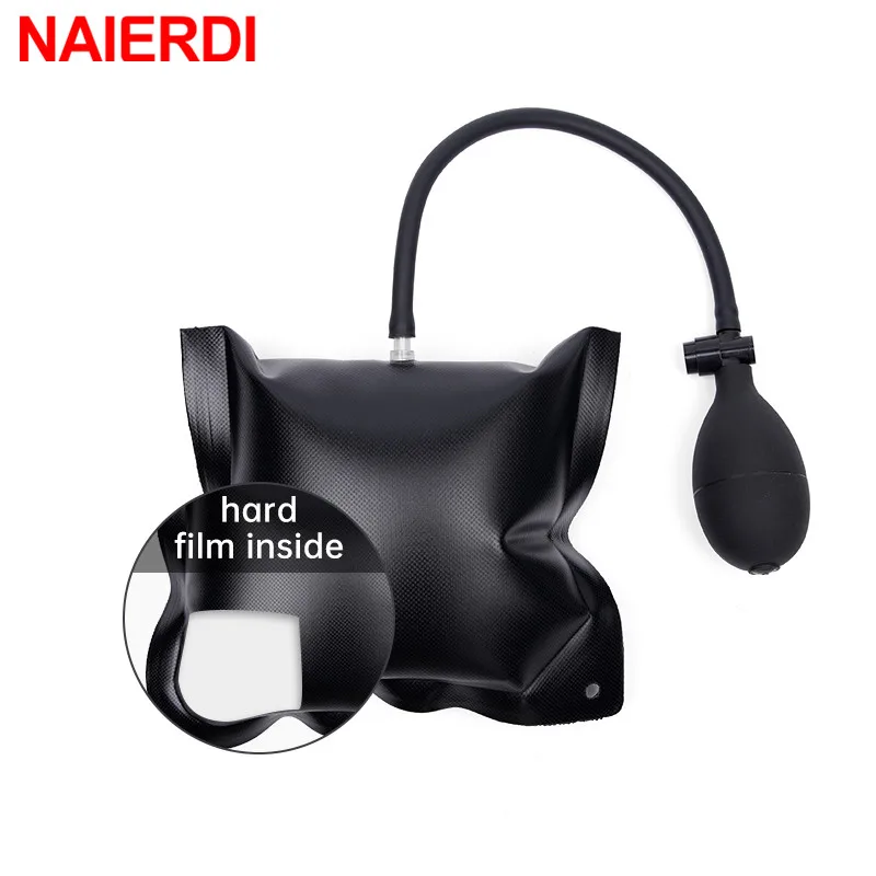 Imagem -02 - Naierdi-kit de Nivelamento Profissional Air Wedge Bolsa Bomba de Air Bolsa Forte Chaveiro Suprimentos Ferramenta Auto Airbag Reparo da Janela Pcs