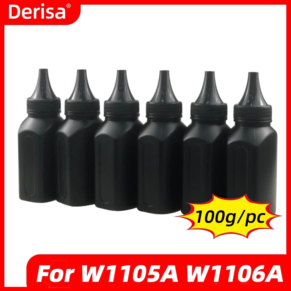 100 g/pc W1105A W1106A W1107A 105A 106A 107A polvo de tóner para HP láser M107 M107a M107w MFP M135 M137 M135a M137fnw M 135a 137fnw