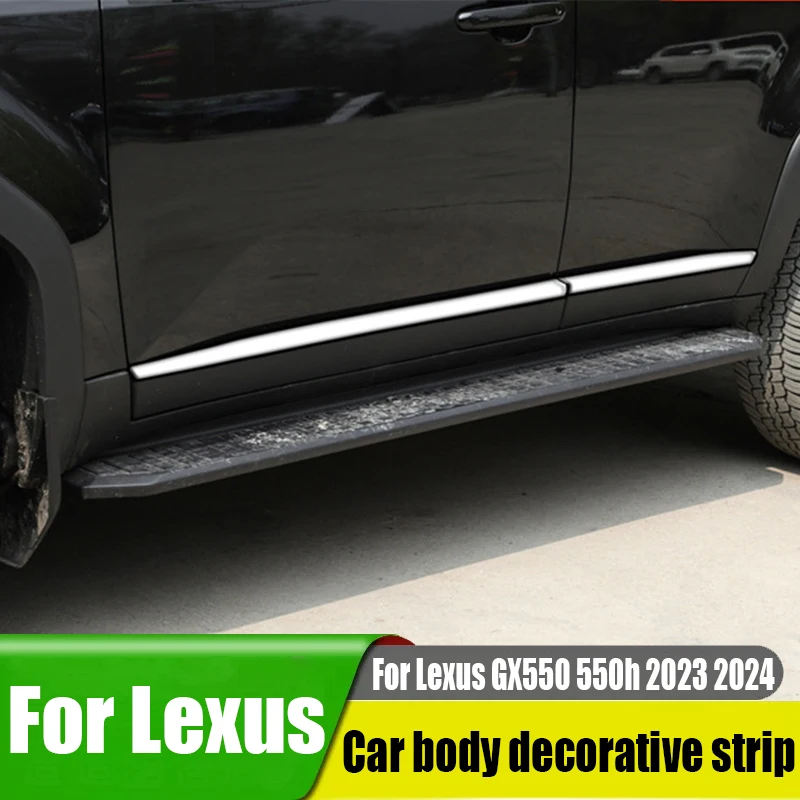 For Lexus GX550 550h 2023 2024 specialized body decoration strips for modification automotive exterior decoration accessories