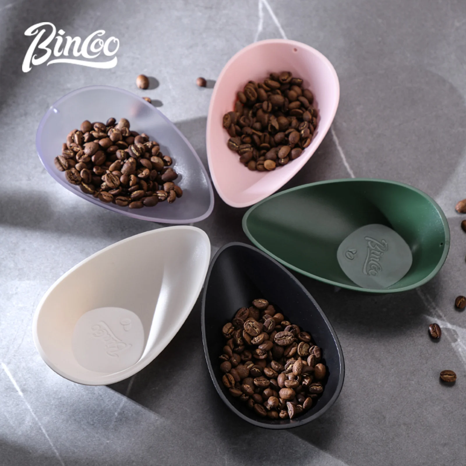 

Bincoo Coffee Bean Ingredient Cup Spray Bottle Set Coffee or Tea Ingredient Container Measuring Tray Set Espresso Accessories