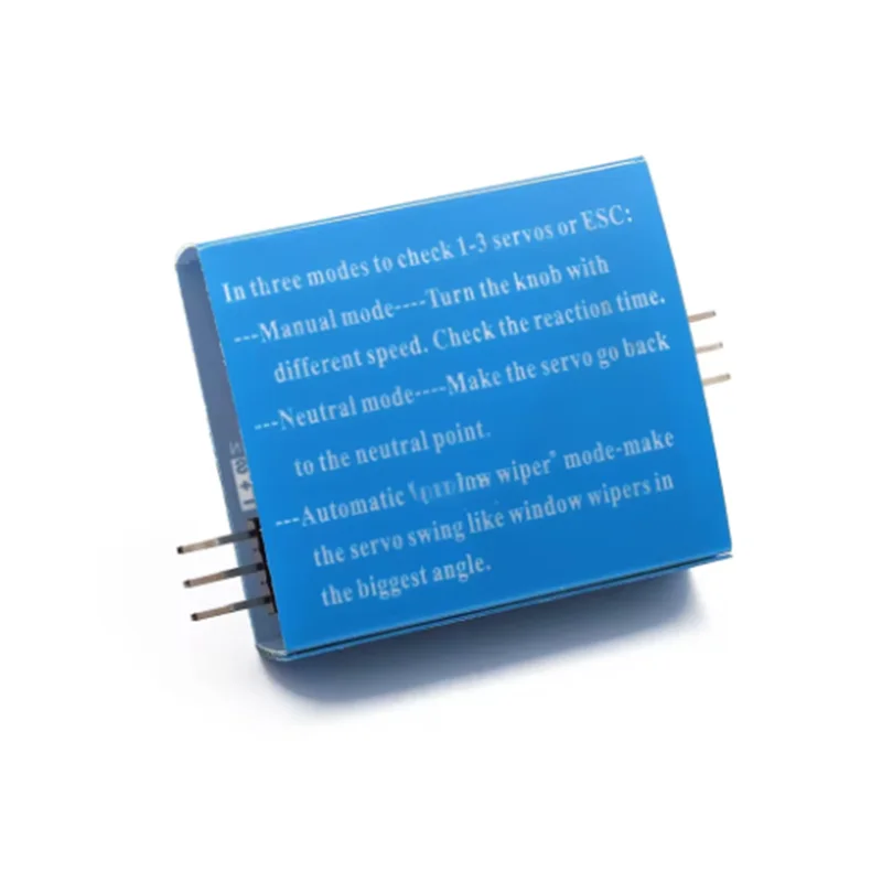 Servo Tester RC 3CH Digital Multi ESC Consistency Speed Controller Checker Adjustment Steering Gear CCPM for RC Helicopter Car