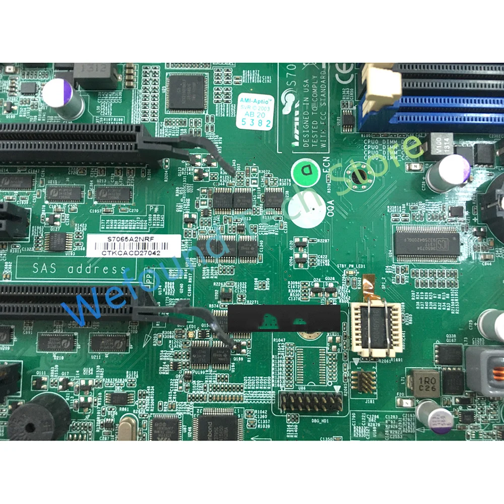 

S7065A2NRF двухместная рабочая станция, 2011-контактная серверная материнская плата X79 S7065