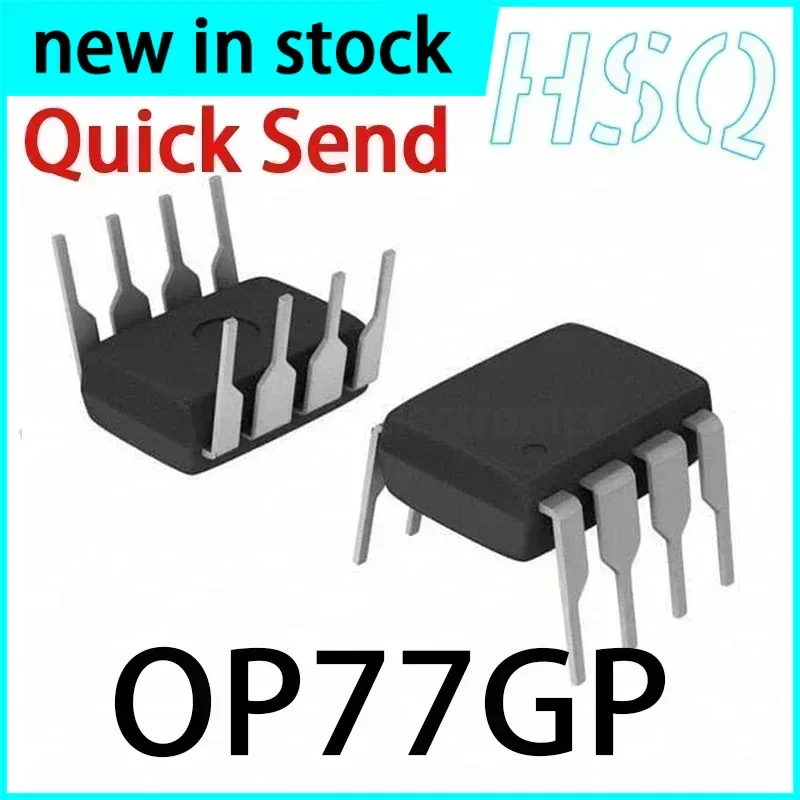 10PCS New OP77GP OP77 OP77GPZ Inline DIP-8 Precision Amplifier