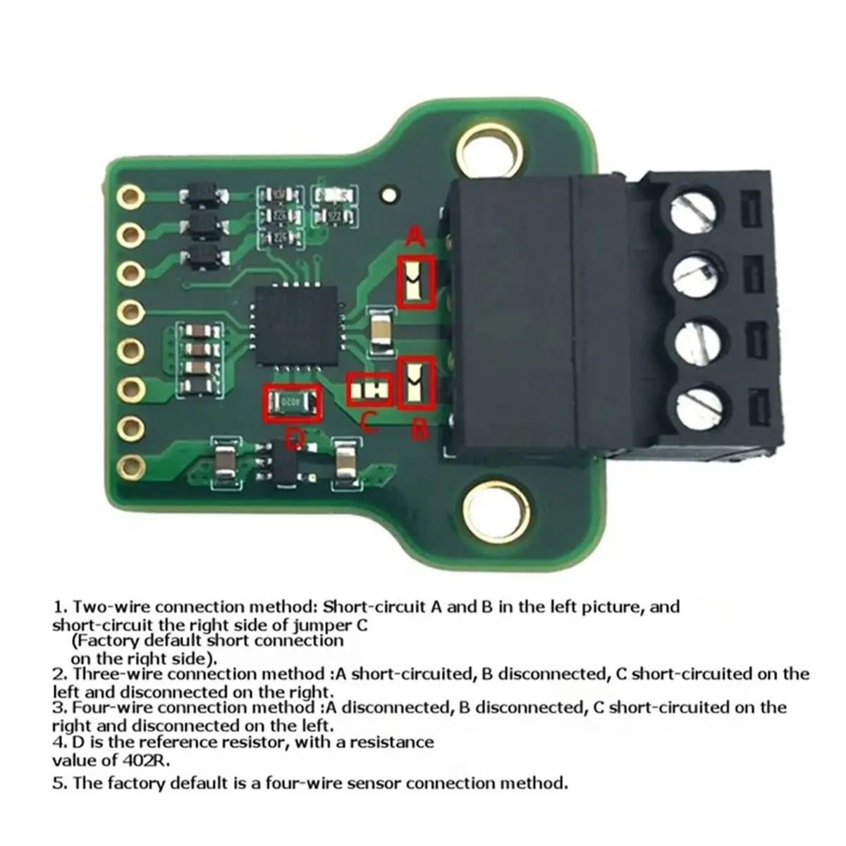 CAKJ66122 Resistance Temperature Measurement Evaluation Board High Temperature Acquisition Module