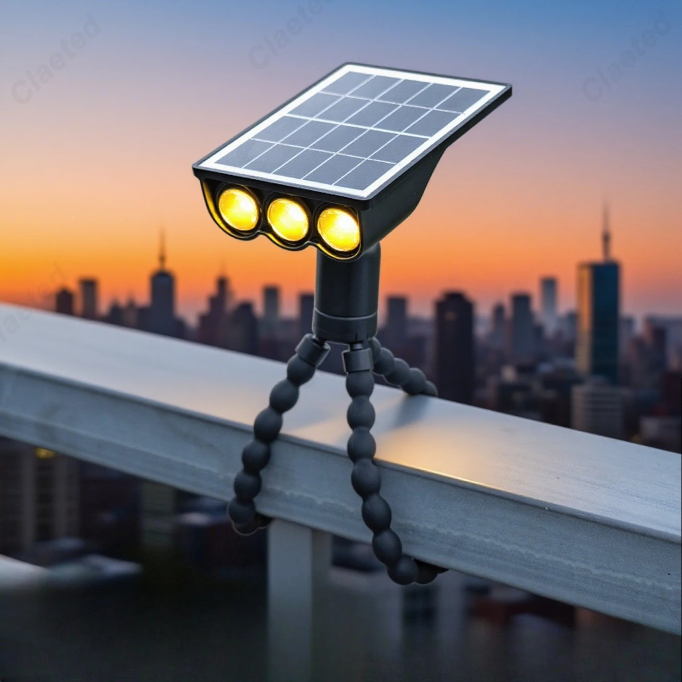 

New LED Solar Spotlight Courtyard Garden Corridor Stair Fence Lawn Decorative Lighting Outdoor Waterproof