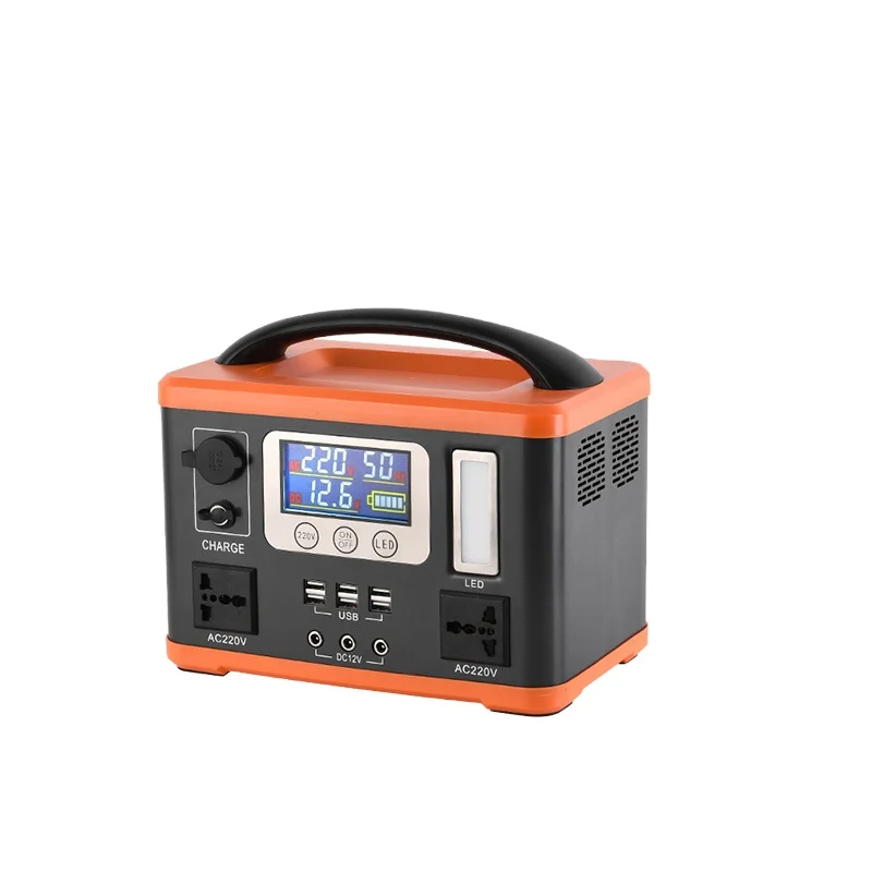 220V Large Capacity Solar Power Bank, Multifunctional Portable Energy Storage Station for Home Outdoor Emergency Use