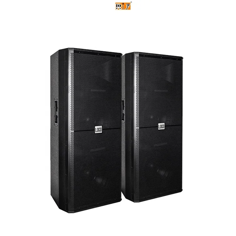 SRX725-P مكبر صوت احترافي مزدوج 15 بوصة 1300 وات 8 أوم للكاريوكي الخارجي