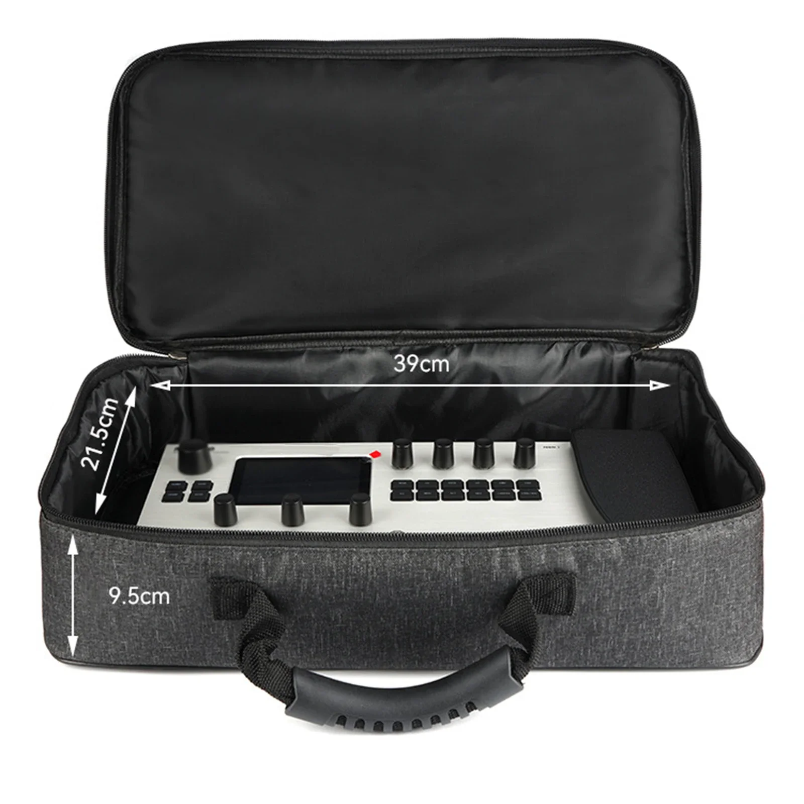 Guitar Effects Pedal Bag Pedalboard Handbag Storage Case Holder Organizer Large Capacity for Concert GIG Daily Transport Stage