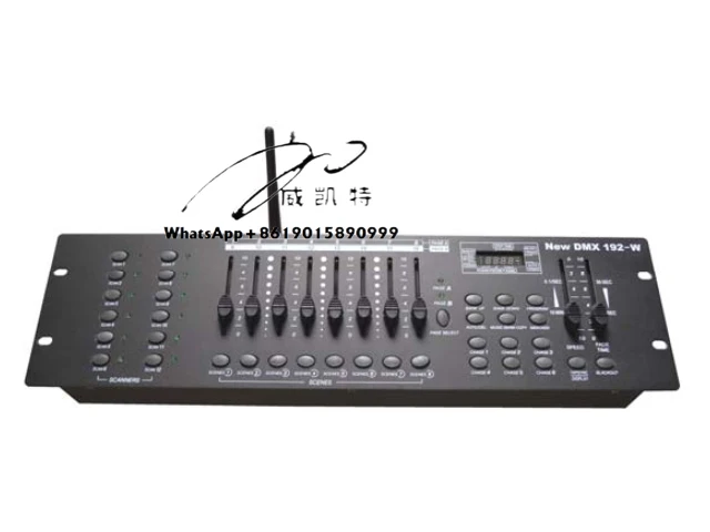 Wireless DMX 512 192 Channels Controller for LED Night Club DJ Disco Stage Light
