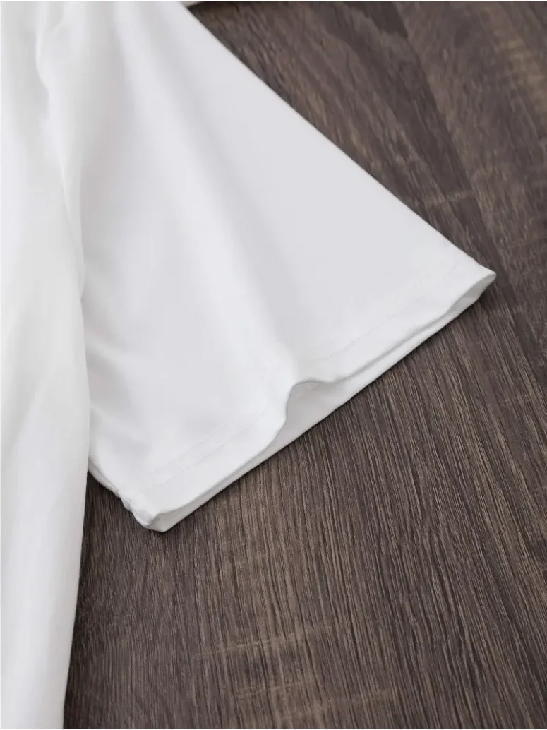 Floral Printed Round Neck T-Shirt, Spring And Summer Casual Short Sleeved T-Shirt, Women'S Clothing