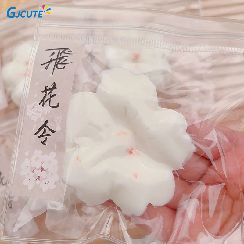 1PC Mini Relieving Squeeze Props Sticky TPR Soft Ancient Style Osmanthus Cake Pressure Relief Soft Squishy New Fingertip Toy