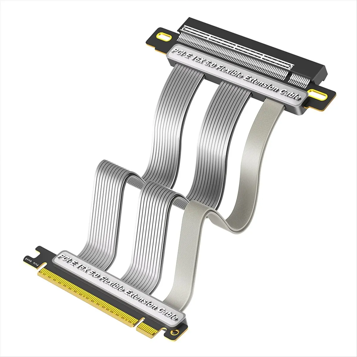 A46U PCI-E 5.0 16X Expansion Cable 180 Degree Vertical Installation GPU Cable for PC Desktop Computer
