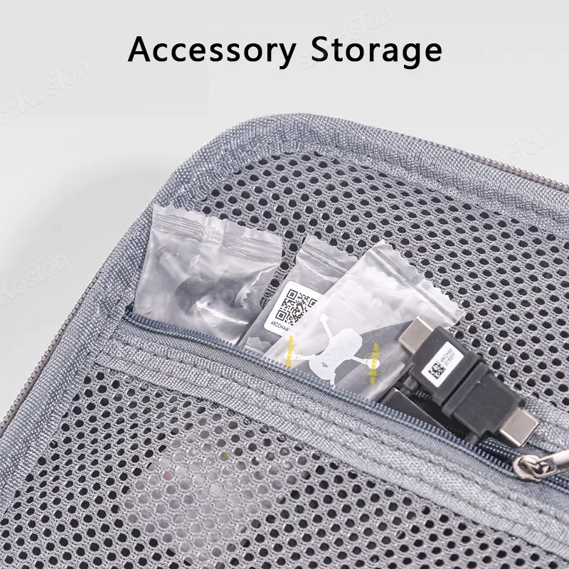 Torba do przechowywania dla DJI Mini 2/Mini 2 SE/MINI 4K Drone bateria skrzynka zdalnego sterowania ochronna przenośna torebka akcesoria — zdjęcie produktu 3
