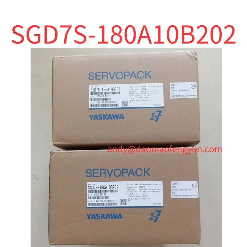 

Brand New Test OK SGD7S-180A10B202 7 Series 2KW Bus Type Servo Driver