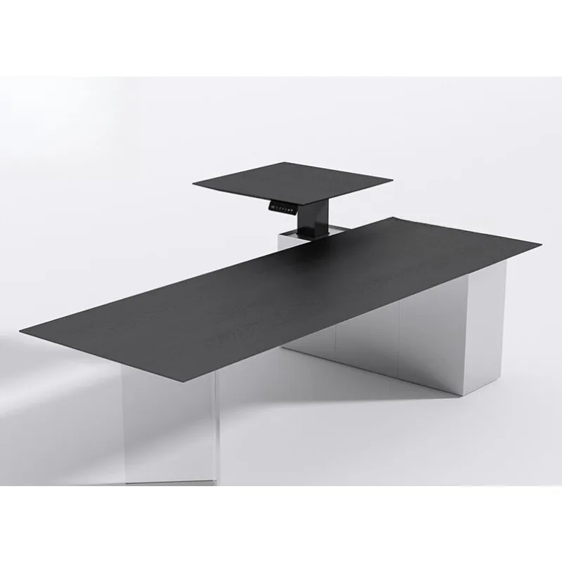 

Smart lifting table, simple and modern office high-end boss table