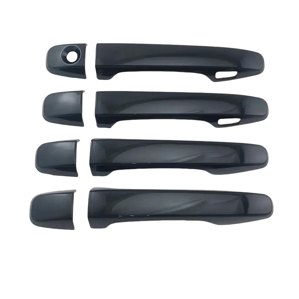 غطاء مقبض الباب لتزيين السيارة لسوبارو فورستر 2025 ملحقات الرؤية الخلفية للسيارة ملصقات تصفيف فضية كروم