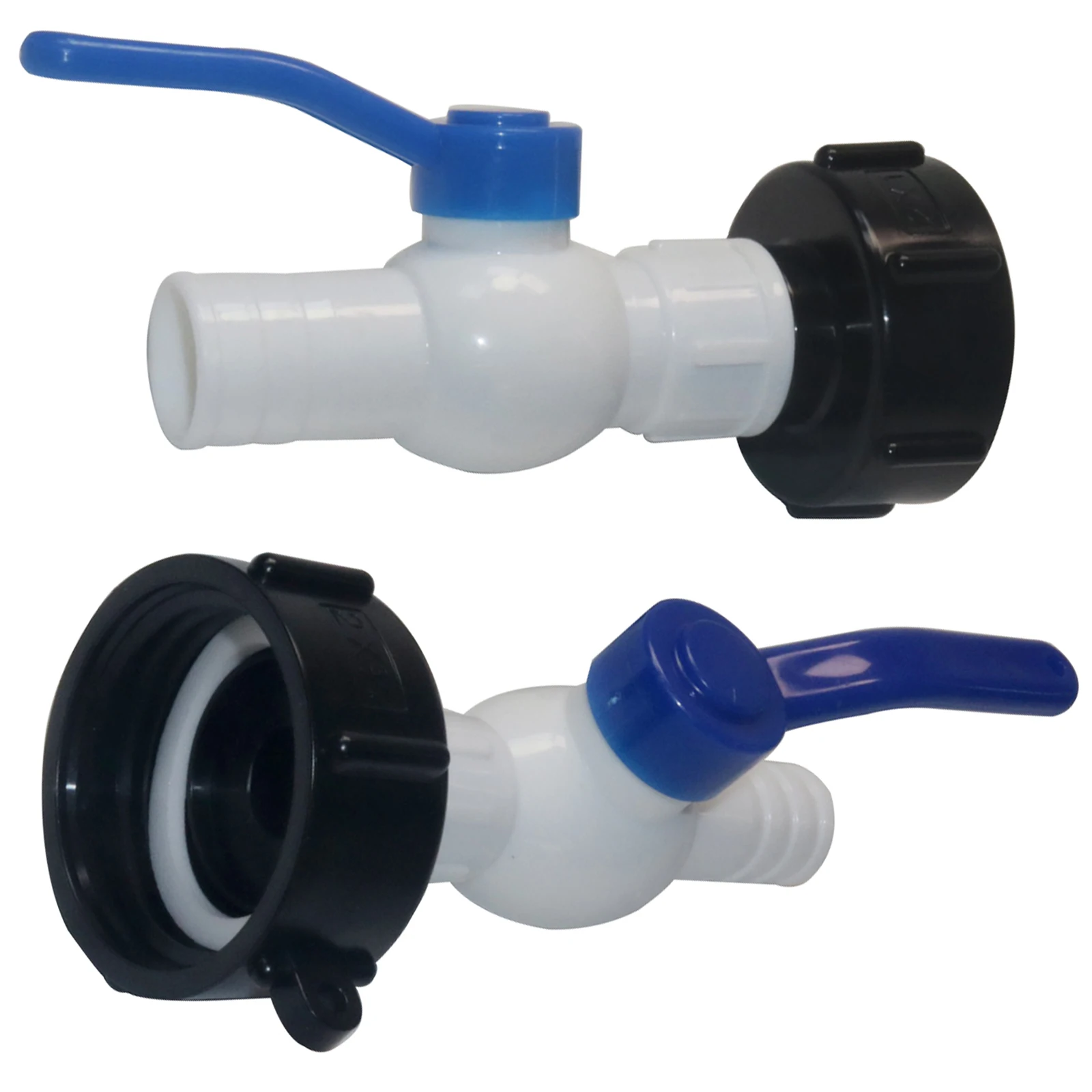 IBC Tank Adapter Water Valve S60X6 Coarse Thread To 25mm 32mm Pagoda Joints Water Box Connector Rainwater Bucket Ball Valve