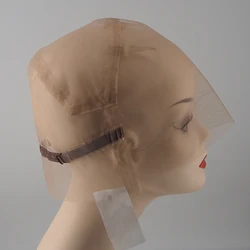 Full Swiss Lace Wig Cap For Making Lace Wigs Transparent  Mesh Wig Base Hairnet Caps