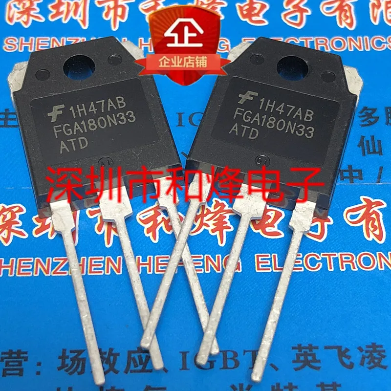 (5 Pieces) FGA180N33ATD  TO-3P 330V 180A