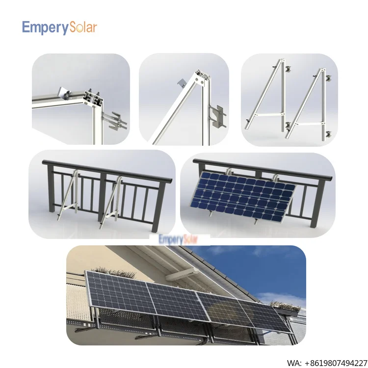 New Adjustable Solar Panel Mounting Bracket Universal Support Solar Panel Wall Mount