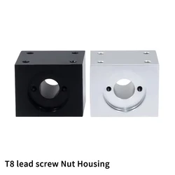 T8 Screw Nut Housing Bracket  8mm  Nut Conversion Seat 3D Printers Parts T8 Trapezoidal Nuts Lead Screw Housing Mounting Bracket