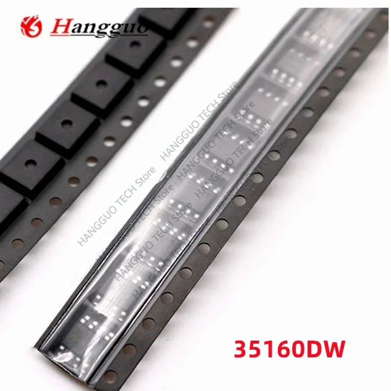 5pcs VVDI35160DW M35160DW IC Chip Reject Red Dot No Need Simulator Replace 35160WT 35160 Adapter for VVDI Key Programmer