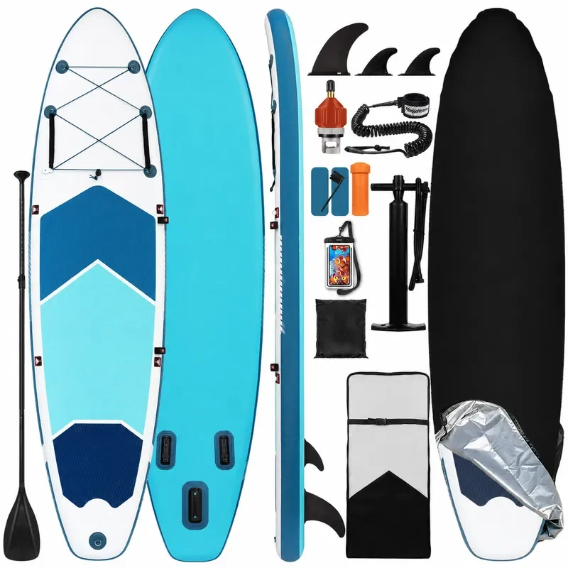 Inflatable Paddle Board for Adults Outdoor Sports Surfboard Leisure Fishing Stand Up Paddleboard SUP